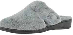 gray womens slippers for flat feet
