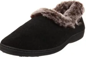 dark brown womens slippers for flat feet