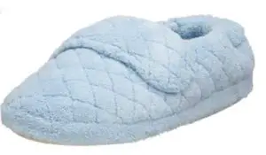 warm slippers for wide feet elderly