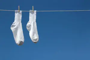polyester socks vs cotton socks