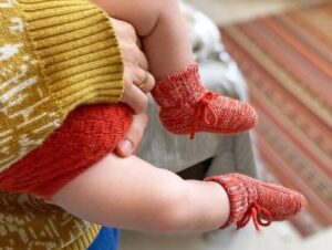 how to knit slipper socks for beginners