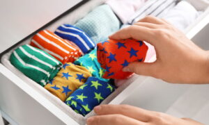 how to organise socks