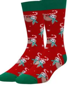 red christmas socks