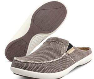 comfortable mens slippers for sore feet