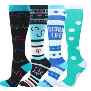 multiple types of compression socks