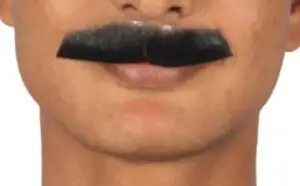how to properly trim a mustache