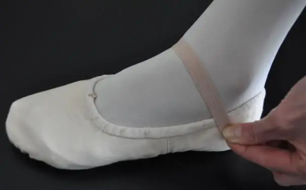 ballet slippers elastic