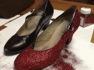 make ruby red slippers