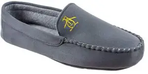 Men's Microsuede slippers for narrow feet