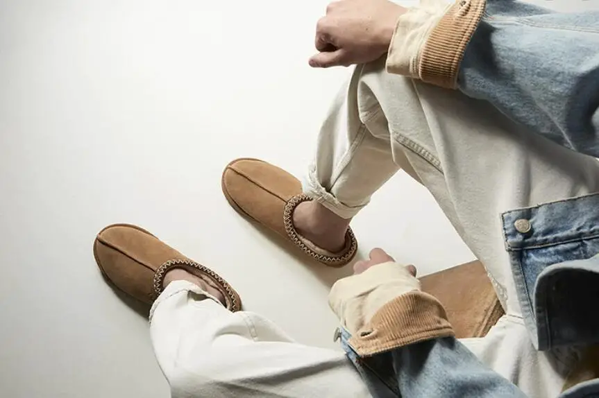 popular moccasin slippers for men