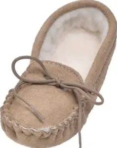 wide moccasin slippers for women